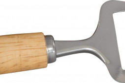 Affettaformaggio MINI in Acciaio Inox con manico in legno