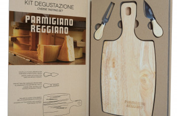Kit degustazione tagliere in legno