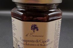 COMPOSTA di Cipolle con Aceto Balsamico di Modena I.G.P. 220gr COMPOSTA di Cipolle con Aceto Balsamico di Modena I.G.P. 220gr