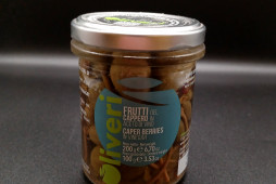 FRUTTI DEL CAPPERO IN ACETO DI VINO 200 gr peso netto ,100 gr. peso sgocciolato FRUTTI DEL CAPPERO IN ACETO DI VINO 200 gr peso netto ,100 gr. peso sgocciolato