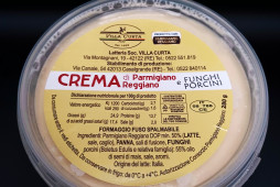 CREMA DI PARMIGIANO REGGIANO<br /><strong>Gusto ai Funghi Porcini</strong>  CREMA DI PARMIGIANO REGGIANO<br /><strong>Gusto ai Funghi Porcini</strong>