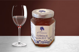 GELATINA di vino Passito I.G.T. Sicilia - 120gr GELATINA di vino Passito I.G.T. Sicilia - 120gr