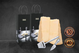 Parmigiano Reggiano - KIT DUO PLUS - Stagionature 30-40 MESI - Pezzature da 1Kg Parmigiano Reggiano - KIT DUO PLUS - Stagionature 30-40 MESI - Pezzature da 1Kg