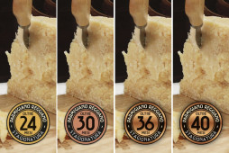Parmigiano Reggiano - KIT POKER D'ASSI - Stagionature 24-30-36-40 MESI - Pezzature da 1Kg