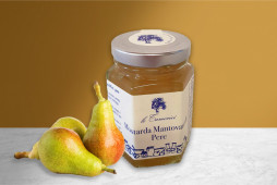 MOSTARDA MANTOVANA di Pere - 120 gr MOSTARDA MANTOVANA di Pere - 120 gr