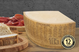 Parmigiano Reggiano - Stagionatura 12 MESI - Pezzatura da 4.5 kg