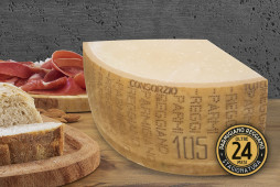 Parmigiano Reggiano - Stagionatura 24 MESI - Pezzatura da 4.5 kg 