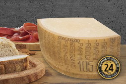 Parmigiano Reggiano - Stagionatura 24 MESI - Pezzatura da 4.5 kg Parmigiano Reggiano - Stagionatura 24 MESI - Pezzatura da 4.5 kg