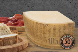 Parmigiano Reggiano - Stagionatura 30 MESI - Pezzatura da 4.5 kg Parmigiano Reggiano - Stagionatura 30 MESI - Pezzatura da 4.5 kg
