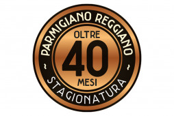 SACCHETTO IN STOFFA con COLTELLINO Parmigiano Reggiano - Stagionatura 40 MESI - 1kg