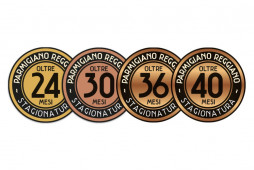 Parmigiano Reggiano - KIT POKER D'ASSI - Stagionature 24-30-36-40 MESI - Pezzature da 1Kg