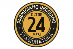 Parmigiano Reggiano - Stagionatura 24 MESI - Ottavo di Forma 4.5 kg